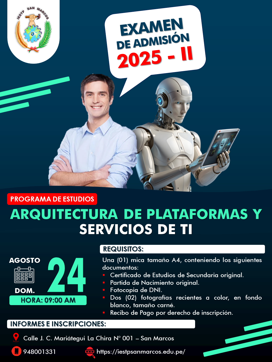 Examen de admisión 2025